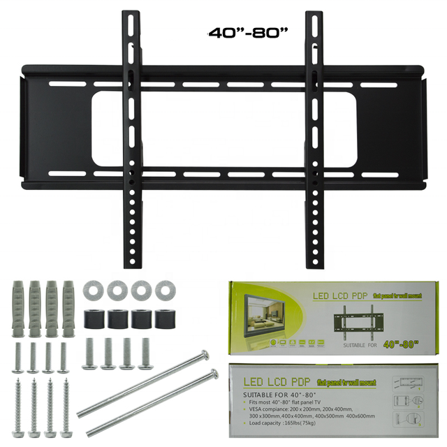 TV Mounts 40~80 Inch Full Motion TV Bracket VESA 600x400mm TV Wall Mount Bracket