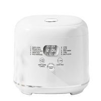 Nouvelle Cuiseuse à Riz Intelligente 2.8L 2026, Faible Teneur en Sucre, Mini, pour 1-3 Personnes, Petite Marmite Électrique Multifonctionnelle pour Dortoir et Maison, Minuteur 24H
