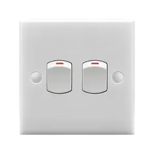 2 interruptores y enchufes de pared de pandillas interruptor de enchufe de Casa de Nepal y enchufes último JK