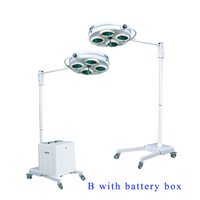 Lampe chirurgicale médicale sans ombre à LED pour salle d'opération, pour chirurgie vétérinaire, dentaire et scialytique