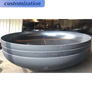 Stainless Steel Hollow Half Ball Sphere Hemispherical Dish End Tank Boiler Bottom