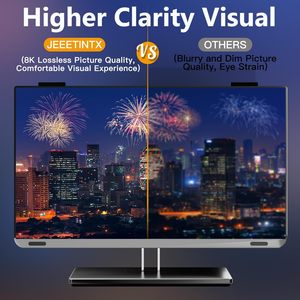 Protector de Pantalla Magnético para Monitor de 27 Pulgadas, Sin Marco, con Filtro Anti-Luz Azul, Removible, Relación de Aspecto 16:9, Protección Ocular - Product Image 6