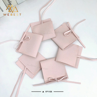 Webest Sac d'emballage en microfibre Petite pochette cadeau pour bijoux Pochette d'emballage pour bijoux Sacs pour le stockage