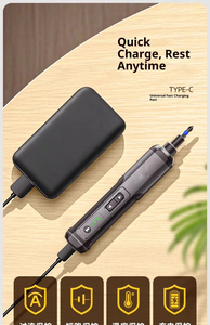 Kit <span class=keywords><strong>de</strong></span> Taladro y <span class=keywords><strong>Destornillador</strong></span> Inalámbrico Portátil Recargable <span class=keywords><strong>de</strong></span> Iones <span class=keywords><strong>de</strong></span> Litio, Compacto y Multifuncional para Uso Doméstico, <span class=keywords><strong>Destornillador</strong></span> Eléctrico - Product Image 2