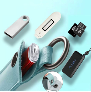 Da Rắn Màu <span class=keywords><strong>Key</strong></span> Túi USB Ổ Đĩa Flash Dữ Liệu Cáp Lưu Trữ Bảo Vệ Bìa Kim Loại Móc Chìa Khóa - Product Image 3