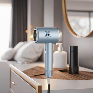 Asciugacapelli Ionico Silenzioso da 2200W con Tecnologia di Riduzione del Rumore, Pronto per il Salone, Ideale per Appartamenti, Dormitori e Styling Mattutino - Product Image 1