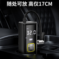 Gonfleur de pneus sans fil portable 12V, manomètre numérique, pompe à air manuelle monocylindre pour voiture