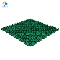 Revêtement de sol thermoplastique emboîtable pour patinage à roulettes, patinage en ligne et terrains de basketball, dalles de sol sportives pour extérieur