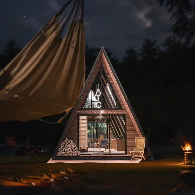 Airbnb Casa Modular casas prefabricadas modernas cabin Kit một khung nhà tiền chế MAISON conteneur Tiny prefab nhà