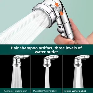 Estensore del rubinetto del lavandino con soffione doccia portatile 3 modalità di regolazione dello spruzzatore attacco a prova di schizzi <span class=keywords><strong>per</strong></span> il lavaggio dei capelli animali - Product Image 5