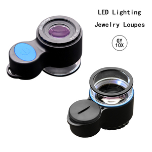 Lupas de joyería con luz LED de 6500K, <span class=keywords><strong>lupa</strong></span> iluminada, herramienta de joyería, <span class=keywords><strong>lupa</strong></span> de <span class=keywords><strong>ojo</strong></span>, ABS/aluminio, 10 Uds. - Product Image 3