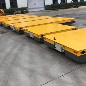 Công Nghiệp 1T-10T Đường Sắt Đi Bộ Điện Phẳng Xe Với Điều Khiển Từ Xa Trackless Hội Thảo Agv Tự Động Cần Cẩu Xe - Product Image 5