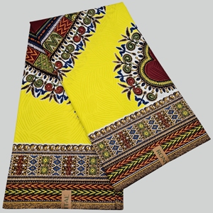 100% katun lilin Jawa Afrika kain Hollandais gaya Pagne cetakan Batik tradisional untuk laki-laki kemeja tirai mencakup Dekorasi Rumah - Product Image 3