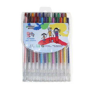 <span class=keywords><strong>Crayon</strong></span> à <span class=keywords><strong>cire</strong></span> rotatif pour enfants, ensemble de 12 couleurs, transparent et non toxique, crayons - Product Image 5