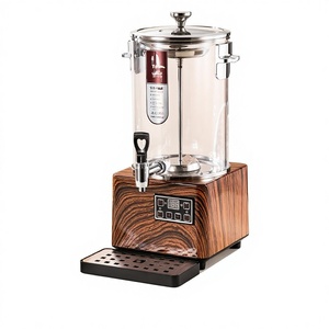 Bouilloire à eau commerciale isotherme en acier inoxydable 304, grande capacité 10L 20L 30L, texture <span class=keywords><strong>bois</strong></span>, portable - Product Image 3