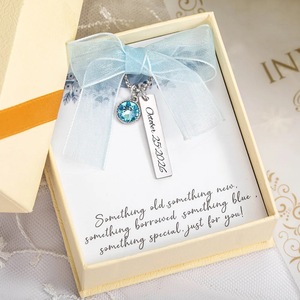 Uionen Stainless Steel Square Tag Keychain With Zircon Custom <b>Engraved</b> Wedding Bouquet Charm Square Bouquet <b>Keyring</b> Pendant - Product Image 4