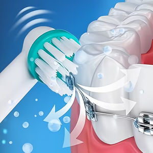 Têtes de rechange pour brosse à dents électrique en nylon à poils moyens de qualité supérieure pour usage hôtelier et extérieur - Product Image 5