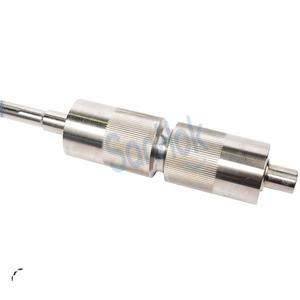 300-1200mm Länge Bearbeitungs lager Edelstahl Rändel förder scheibe für Masken maschine - Product Image 1