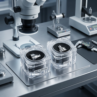 Guía inferior de hilo de diamante CH102 para máquina de corte por hilo EDM QingHong, molde de ojo de diamante consumible para EDM
