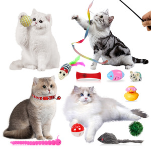 Eco-friendly Plastic & Feather <b>Cat</b> Advent Calendar Christmas Countdown Play Toy Blind <b>Box</b> Set - Product Image 4
