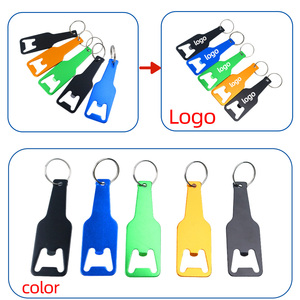 Tùy Chỉnh Keychain Abridor De Garrafa Kim Loại <span class=keywords><strong>Keyring</strong></span> Quà Tặng Cá Nhân Bia Mở Chai Keychain Khoảng Trống Nhôm Cụ Mở - Product Image 2