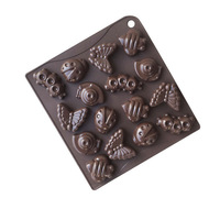 Outil de moulage de chocolat en silicone à motifs géométriques pour truffes Pralines Confections