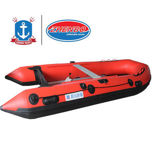 Bateau gonflable ZB-<span class=keywords><strong>420</strong></span> de vente d'usine Tube en PVC bateau de dériveur à fond épaissi avec plancher en aluminium pour la pêche - Product Image 6