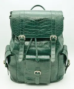 Роскошные дизайнерские школьные рюкзаки из крокодиловой Веганской кожи, дорожная деловая сумка для ноутбука, рюкзак для ноутбука