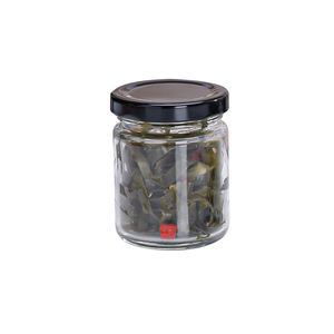 Pot en verre rond en gros de haute qualité de 500ml 1000ml pour la mise en conserve de sauce à la confiture de miel - Product Image 4