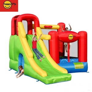 <span class=keywords><strong>Château</strong></span> <span class=keywords><strong>gonflable</strong></span> <span class=keywords><strong>Happy</strong></span> <span class=keywords><strong>Hop</strong></span> de qualité commerciale sur mesure / Structure <span class=keywords><strong>gonflable</strong></span> en bâche PVC / Maison de rebond avec toboggan pour jardin et aire de jeux - Product Image 1