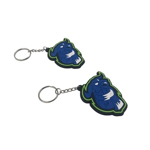 Vente en gros de porte-clés en PVC de forme animale, nouveau design - Product Image 5