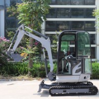 Mini-excavatrice compacte de 3,5 tonnes avec livraison gratuite, certifiée CE et EPA européenne, excavatrice sur chenilles de classe 3 tonnes, idéale pour les cours résidentielles
