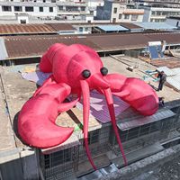 Écrevisse géante Offre Spéciale, crevettes gonflables pour fête et événement, homard gonflable de promotion de publicité de restaurant de fruits de mer