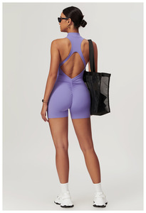 Nouvel ensemble <span class=keywords><strong>de</strong></span> vêtements <span class=keywords><strong>de</strong></span> fitness et <span class=keywords><strong>de</strong></span> yoga avec leggings à fermeture éclair, tenue <span class=keywords><strong>de</strong></span> <span class=keywords><strong>sport</strong></span> haute performance pour femmes, combinaison <span class=keywords><strong>de</strong></span> yoga sportive une pièce - Product Image 5