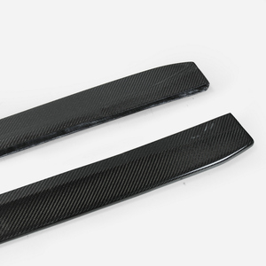 Pour Renault 14 ~ 17 Megane RS RKD fibre de carbone de Style Jupe Latérale Extension - Product Image 5