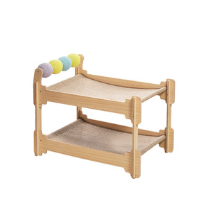 Sillón vertical de doble capa para gatos, cama para gatos resistente al desgaste y a los arañazos, adecuado para todas las estaciones, no suelta pelusa. - Product Image 5