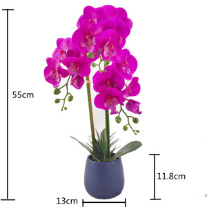 Décoration de mariage fleurs artificielles cadeau décoration style spot plantes fleurs extraordinaires livrées - Product Image 3