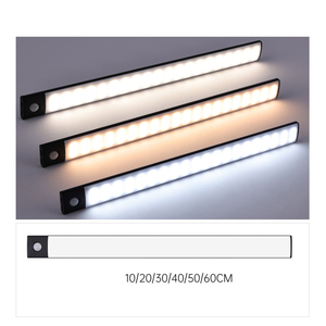 Lumière LED sous-armoire à détecteur de mouvement 30CM 0.88W, rechargeable, magnétique, avec 3 modes de couleur - Product Image 4
