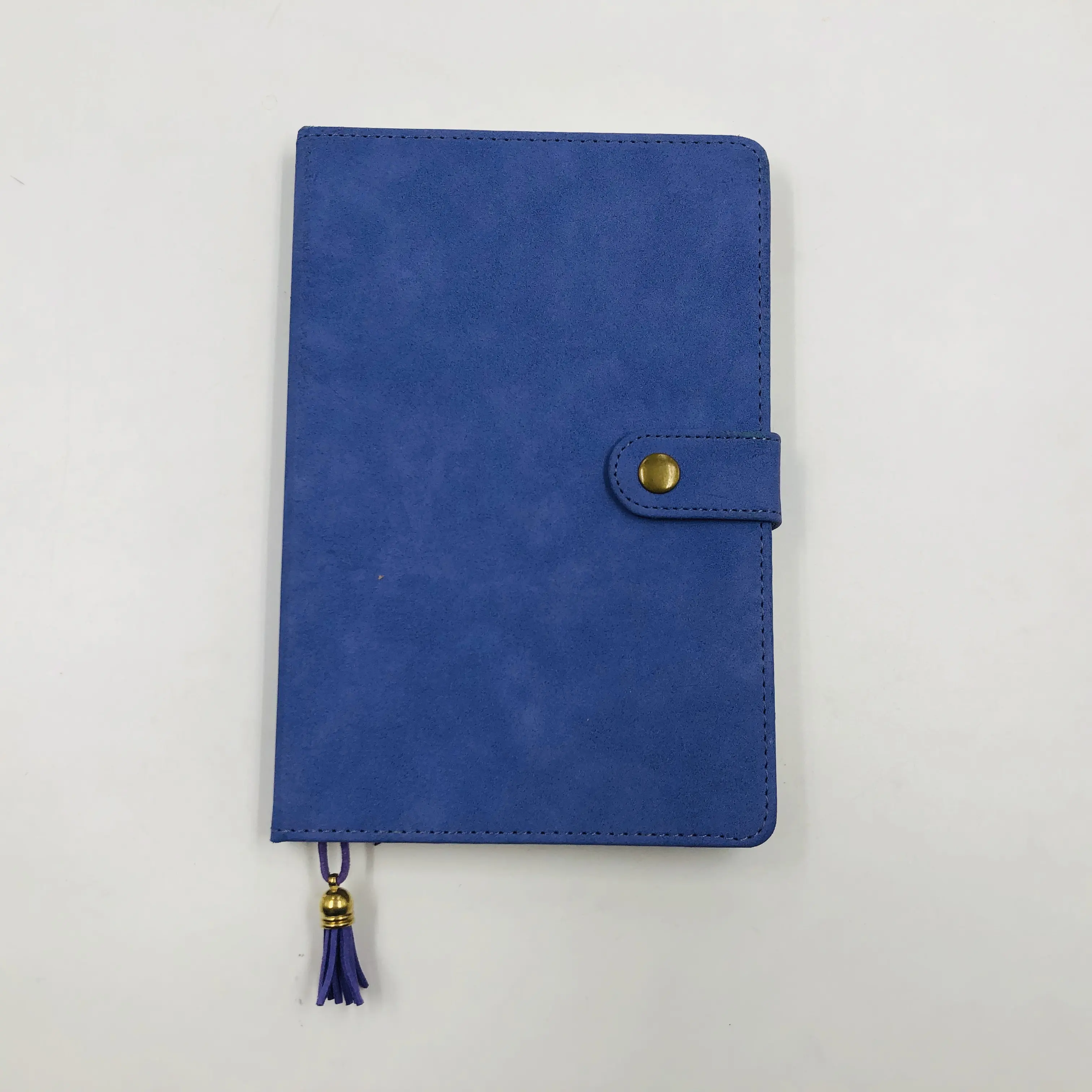 Faux Suede Cover Notebook Desain Bagus dengan Harga Murah Alat Tulis Penutup Kulit PU Notebook