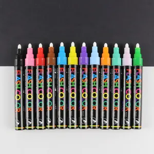 5mm Acrylic Permanent Marker Paint Pens For Wood Rock Plastic Leather Glass Stone Metal Canvas Ceramic