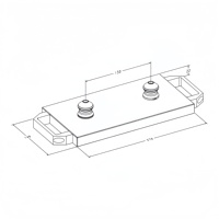 Dispositivo de Mecanizado de 5 Ejes Modelo 3A-110079 para Centro CNC, Interfaz de Mandril de Acero Inoxidable D49