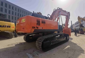 Excavatrice sur chenilles Hitachi ZX350 d'occasion, 35 tonnes, d'origine japonaise, hydraulique, robuste, pour projet minier. - Product Image 5