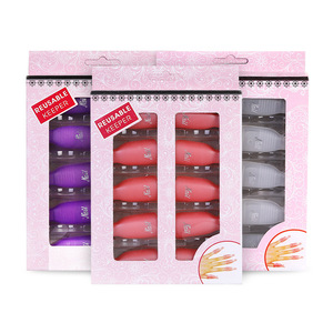 Professional 10pcs <b>Nail</b> Polish Remover Kit Finger Caps UV Gel Soak Off <b>Tools</b> for Salon Manicure Use - Product Image 1