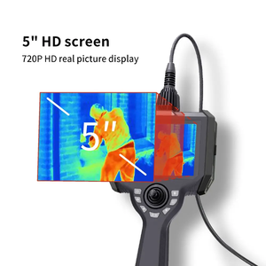IP67 không thấm nước linh hoạt dài ống borescope nội soi nhiệt mini Camera hồng ngoại góc rộng CMOS thăm dò H.265 ghi âm trong nhà - Product Image 4