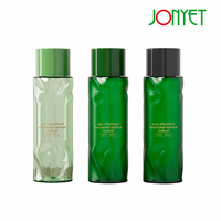Siap Kirim Botol Plastik PETG 180ml Mewah Transparan dengan Tutup Sekrup, Kosong, Dapat Diisi Ulang, Dispenser Lotion/Essence untuk Kemasan Perawatan Kulit