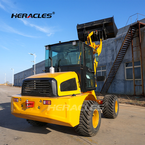Personnalisation professionnelle <span class=keywords><strong>HERACLES</strong></span> 1.8T Chargeur frontal entièrement hydraulique 4x4 à attache rapide haute efficacité pour la logistique - Product Image 4