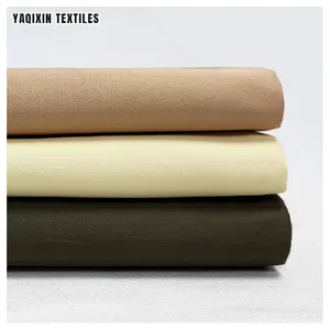 A2042 High Count High Density 100% Cotton Fabric 60S*40S Twill Imitation Tencel Super Soft Dress Fabric
