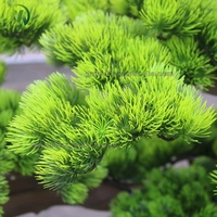 Arbre artificiel en fibre de verre, type pin, pour décoration intérieure, plantes vertes, bonsaïs artificiels