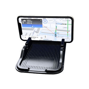 Аксессуары для мобильного автомобиля, автомобильный ящик для хранения, противоскользящий держатель для монет, карт, GPS, тире, настольный держатель для мобильного телефона - Product Image 4