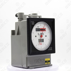 Compteur de gaz sec Shinagawa DC-1C 1L Rev fabriqué au Japon – Équipement de mesure de débit haute précision - Product Image 3